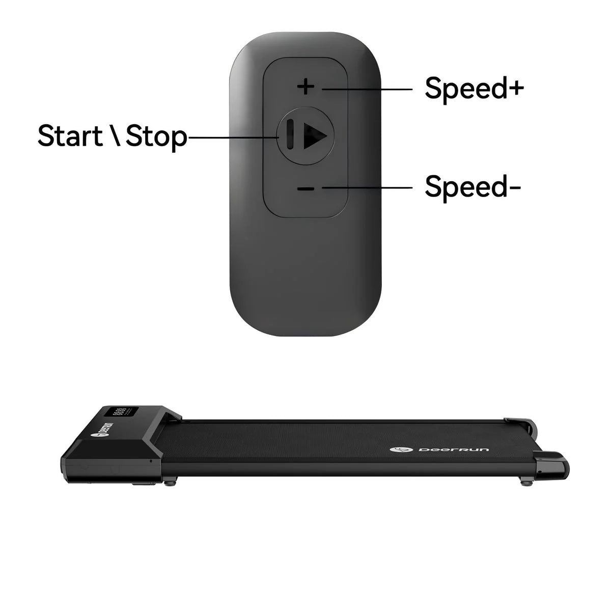 Under-Desk Treadmill – Grey