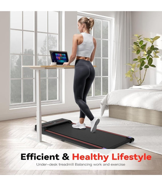 Sperax Walking Pad Treadmill – 2.5HP Under-Desk Treadmill with Remote & LED Display for Home/Office